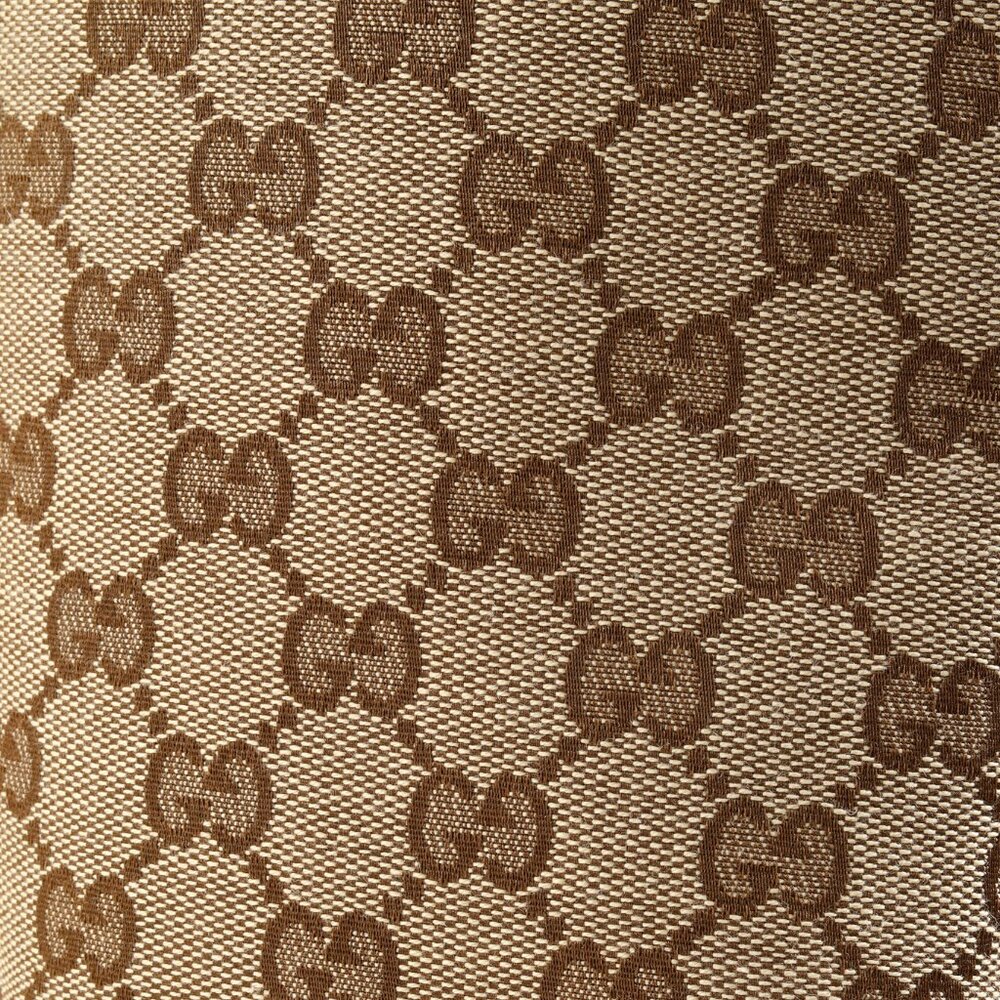 *SOLD* Gucci Brown GG Monogram Canvas Calf Length Boot - Picture 8 of 13